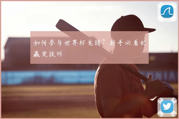 如何参与世界杯竞猜?新手必看的赢奖技巧